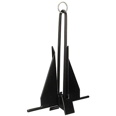 Seachoice Anclaje utilitario Revestimiento de PVC 8 Libras Negro para Barcos de hasta 24 pies Seachoice Anclaje utilitario Revestimiento de PVC 8 Libras Negro para Barcos de hasta 24 pies