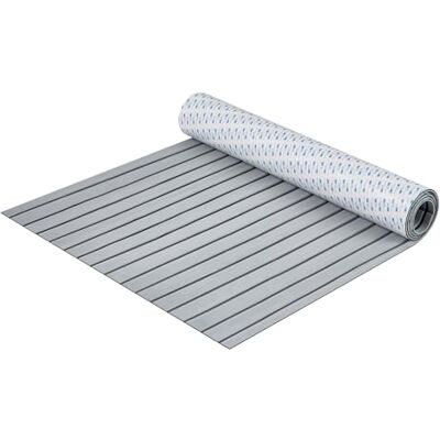 VEVOR Suelo de Espuma EVA para Barcos 2400 x 900 x 6 mm Suelo de Terraza Autoadhesivo Antideslizante, 21600 cm², Estera Marina para Barcos, yates, pontones, Cubiertas de Kayak VEVOR Suelo de Espuma EVA para Barcos 2400 x 900 x 6 mm Suelo de Terraza Autoadhesivo Antideslizante, 21600 cm², Estera Marina para Barcos, yates, pontones, Cubiertas de Kayak