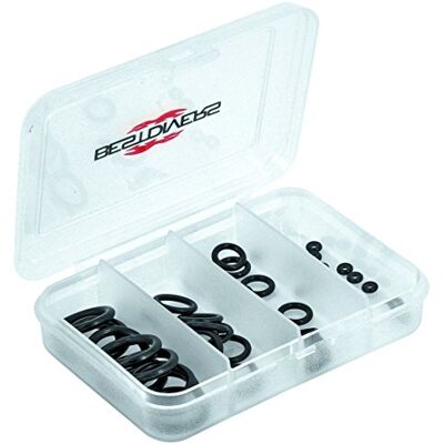 Best divers , Kit O Ring con Caja para bombonas Sub Unisex Adulto, Transparente, Talla única Best divers , Kit O Ring con Caja para bombonas Sub Unisex Adulto, Transparente, Talla única