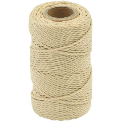 vidaXL Cuerda para Barco 2 mm 100 m Natural vidaXL Cuerda para Barco 2 mm 100 m Natural