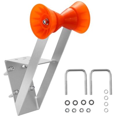 VEVOR Soporte para Cabrestante de Remolque de Barco, Compatible con Postes de Cabrestante de 50,8-76,2 mm, con Ruedas de TPU y Pernos en U para Motos Acuáticas, Veleros, Barcos de Pesca, Plata VEVOR Soporte para Cabrestante de Remolque de Barco, Compatible con Postes de Cabrestante de 50,8-76,2 mm, con Ruedas de TPU y Pernos en U para Motos Acuáticas, Veleros, Barcos de Pesca, Plata