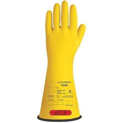 Ansell Rig014ybsc Guantes Unisex adulto (Pack de 1) Ansell Rig014ybsc Guantes Unisex adulto (Pack de 1)