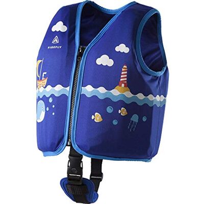 Firefly Swim GEST Chaleco de protección para Adultos, Unisex, Azul, Multicolor, XS Firefly Swim GEST Chaleco de protección para Adultos, Unisex, Azul, Multicolor, XS