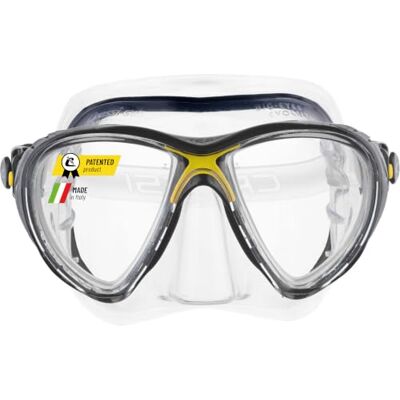 Máscara de buceo Cressi Big Eyes Evolution - Amarillo Máscara de buceo Cressi Big Eyes Evolution - Amarillo