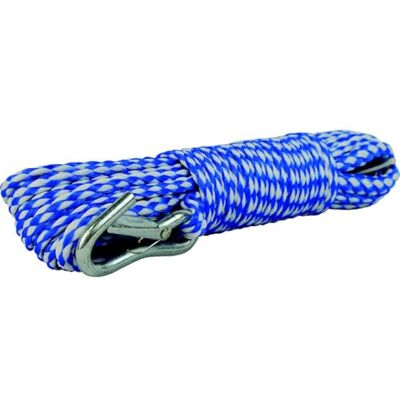 attwood Polipropileno línea de Anclaje Hueca Trenzado, , Azul/Blanco, 3/8" x 50' attwood Polipropileno línea de Anclaje Hueca Trenzado, , Azul/Blanco, 3/8" x 50'