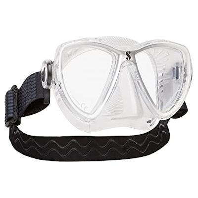 SCUBAPRO Synergy Mini Mask CLR/WHI-SLV Juego de reguladores para bucear en Agua fría Unisex Adulto, Clear/White/Silver, One Size SCUBAPRO Synergy Mini Mask CLR/WHI-SLV Juego de reguladores para bucear en Agua fría Unisex Adulto, Clear/White/Silver, One Size