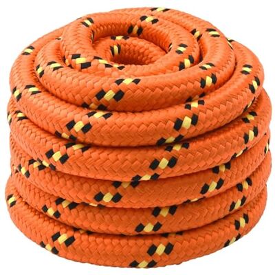 vidaXL Cuerda para Barco 3 mm 5 m Naranja PP vidaXL Cuerda para Barco 3 mm 5 m Naranja PP