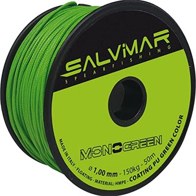 SALVIMAR Mono Recorte Unisex para Adultos, Verde ácido, diámetro 1,2 mm x 100 m SALVIMAR Mono Recorte Unisex para Adultos, Verde ácido, diámetro 1,2 mm x 100 m