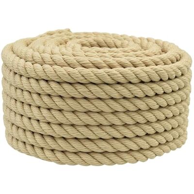 vidaXL Cuerda para Barco 18 mm 50 m Natural vidaXL Cuerda para Barco 18 mm 50 m Natural