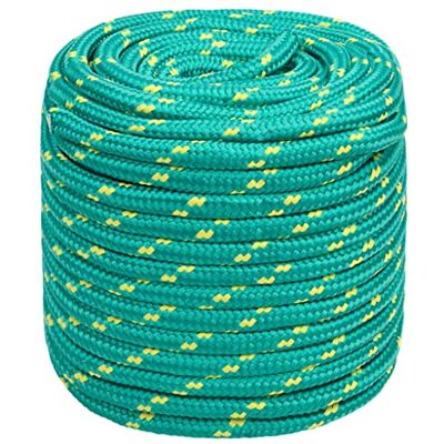 vidaXL Cuerda de Barco Polipropileno Verde 16 mm 50 m vidaXL Cuerda de Barco Polipropileno Verde 16 mm 50 m