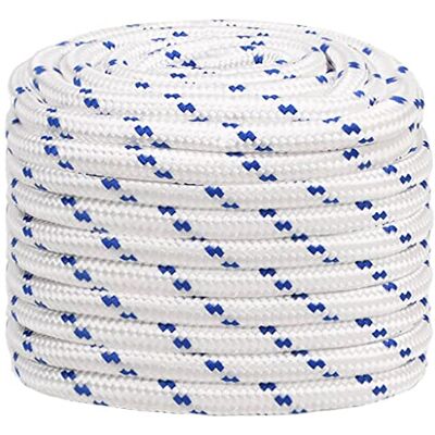 vidaXL Cuerda de Barco Polipropileno Blanco 20 mm 100 m vidaXL Cuerda de Barco Polipropileno Blanco 20 mm 100 m