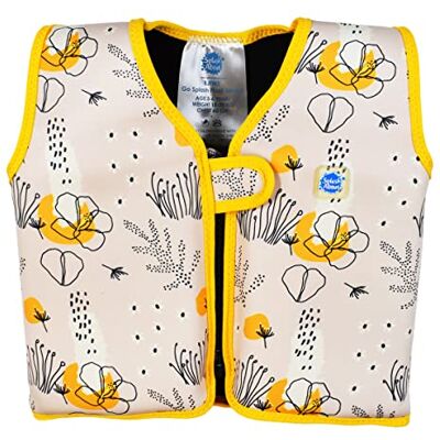 Splash About Go Splash Chaleco Flotador, Flower Meadow, 3-6 años Splash About Go Splash Chaleco Flotador, Flower Meadow, 3-6 años