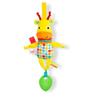 Bright Starts , Juguete de Peluche sensorial Pull, Play & Boogie con melodías para Cochecito de bebés o Asiento del Coche, Llevar a Todos Lados, Jirafa Unisex, Desde recién Nacido Bright Starts , Juguete de Peluche sensorial Pull, Play & Boogie con melodías para Cochecito de bebés o Asiento del Coche, Llevar a Todos Lados, Jirafa Unisex, Desde recién Nacido