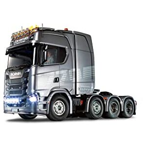 Tamiya 1:14 RC Scania 770S 8x4/4 Kit para Montar, Camión RC, Control Remoto, Juguete de Construcción, Modelismo, Bricolaje, Sin Pintar Tamiya 1:14 RC Scania 770S 8x4/4 Kit para Montar, Camión RC, Control Remoto, Juguete de Construcción, Modelismo, Bricolaje, Sin Pintar