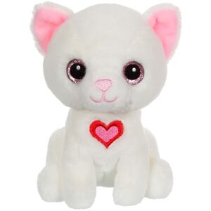 Gipsy Toys – Peluche GAT- Gamma Lovely Cat – 15 CM S/Tarjeta – Blanco – Ideal para EL ST Valentin Gipsy Toys – Peluche GAT- Gamma Lovely Cat – 15 CM S/Tarjeta – Blanco – Ideal para EL ST Valentin