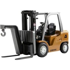Amewi Mini Carretilla elevadora de Metal 8 Canales 1:64 RTR teledirigido RC niño a Partir de 6 años, Color Amarillo y Negro Amewi Mini Carretilla elevadora de Metal 8 Canales 1:64 RTR teledirigido RC niño a Partir de 6 años, Color Amarillo y Negro