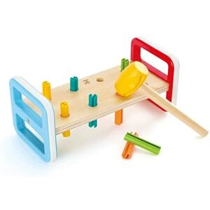 Hape Mazo Arcoíris Juguete Clásico de Picafuerte Desarrollo de Habilidades Motoras y Coordinación para Niños de 12 Meses+ Hape Mazo Arcoíris Juguete Clásico de Picafuerte Desarrollo de Habilidades Motoras y Coordinación para Niños de 12 Meses+