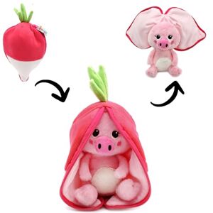 Les Déglingos Les Flipetz Piglet - Radis Peluche Les Déglingos Les Flipetz Piglet - Radis Peluche