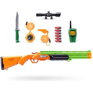 XSHOT Role Play Gran Cazador de ZURU – Kit de Juego de rol de Explorador al Aire Libre con Blaster sin Disparo, 6 Proyectiles Expulsables, Cuchillo, Walkie Talkie, Brújula y Silbato XSHOT Role Play Gran Cazador de ZURU – Kit de Juego de rol de Explorador al Aire Libre con Blaster sin Disparo, 6 Proyectiles Expulsables, Cuchillo, Walkie Talkie, Brújula y Silbato