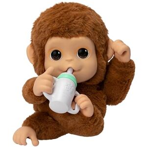 Little Live Pets My Baby Monkey de : Mono Mango con más de 50 Sonidos y reacciones. con su expresiva Boca móvil, Come y se Chupa el Dedo. Se cuelga de Las Manos y los pies, ¡como un Mono de Verdad! Little Live Pets My Baby Monkey de : Mono Mango con más de 50 Sonidos y reacciones. con su expresiva Boca móvil, Come y se Chupa el Dedo. Se cuelga de Las Manos y los pies, ¡como un Mono de Verdad!