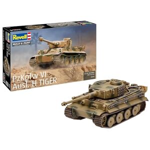 Revell H Tank PzKpfw Vi Ausf H Tiger Tanque Modelo Kit, 1: 72 Escala, 1 Scale (03262) Revell H Tank PzKpfw Vi Ausf H Tiger Tanque Modelo Kit, 1: 72 Escala, 1 Scale (03262)
