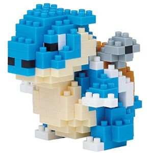 nanoblock Bandai Blastoise Pokémon NBPM019 Multicolor, Construye al poderoso Blastoise con Bloques en Miniatura, Un Reto óptimo para Fans de Pokémon y coleccionistas de Figuras nanoblock Bandai Blastoise Pokémon NBPM019 Multicolor, Construye al poderoso Blastoise con Bloques en Miniatura, Un Reto óptimo para Fans de Pokémon y coleccionistas de Figuras