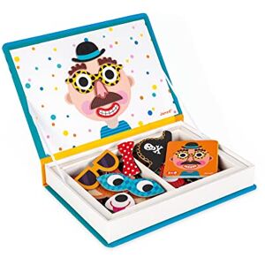 Janod Magneti'Book Crazy Faces niño Juego Educativo Magnético de 70 Piezas Desarrolla la Motricidad Fina y la Imaginación A Partir de 3 Años, Janod Magneti'Book Crazy Faces niño Juego Educativo Magnético de 70 Piezas Desarrolla la Motricidad Fina y la Imaginación A Partir de 3 Años,