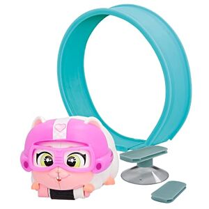 LOOPERS IMC Toys Hammies Trixie, Hámster Vehículo Interactivo Coleccionable con Circuito que Corre Dentro y Fuera de su Rueda Juguete y Juego para niños y niñas +3 Años LOOPERS IMC Toys Hammies Trixie, Hámster Vehículo Interactivo Coleccionable con Circuito que Corre Dentro y Fuera de su Rueda Juguete y Juego para niños y niñas +3 Años