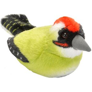 WILD REPUBLIC Aves, Pito Real con Sonidos Reales Peluche, 13-16 cm () WILD REPUBLIC Aves, Pito Real con Sonidos Reales Peluche, 13-16 cm ()
