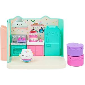 DREAMWORKS GABBY'S DOLLHOUSE La Casa de Muñecas de Gabby La Cocina de Muffin de Gabby's Dollhouse con 1 Figura, 3 Accesorios, 2 Caja Sorpresa y 3 Muebles Juguetes Niñas 3 años + DREAMWORKS GABBY'S DOLLHOUSE La Casa de Muñecas de Gabby La Cocina de Muffin de Gabby's Dollhouse con 1 Figura, 3 Accesorios, 2 Caja Sorpresa y 3 Muebles Juguetes Niñas 3 años +