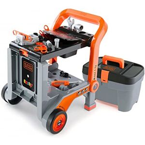 Smoby Black&Decker Carrito bricolaje con caja herramientas ( )