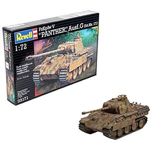 Revell Maqueta PzKpfw V Panther Ausf.G (SD.Kfz. 171), Escala 1:72 (03171) Revell Maqueta PzKpfw V Panther Ausf.G (SD.Kfz. 171), Escala 1:72 (03171)