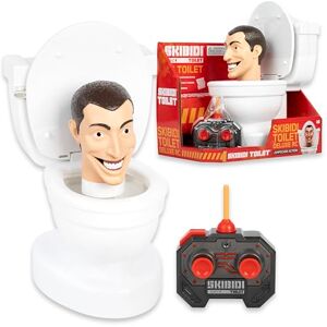 SKIBIDI TOILET Skibidi Deluxe Toilet RC, sensación de animación de Youtube, Control Remoto, Figura de acción, Producto Oficial de SKIBIDI TOILET Skibidi Deluxe Toilet RC, sensación de animación de Youtube, Control Remoto, Figura de acción, Producto Oficial de