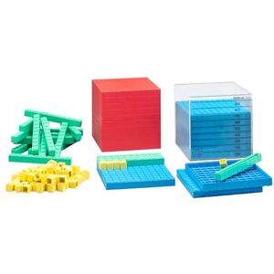 WISSNER ® Aktiv lernen Dienes Teorema aritmético Decimal (132 Partes) RE-Plastic® WISSNER ® Aktiv lernen Dienes Teorema aritmético Decimal (132 Partes) RE-Plastic®