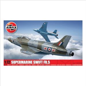 Airfix - Kit de modelismo, avión Supermarine Swift F.R. Mk5, 1:72 (Hornby ) Airfix - Kit de modelismo, avión Supermarine Swift F.R. Mk5, 1:72 (Hornby )