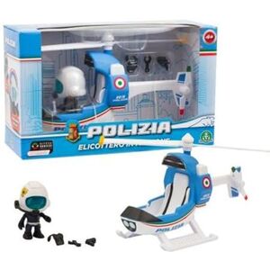 Helicóptero de policía Giochi Preziosi con piloto - Helicóptero de juguete Helicóptero de policía Giochi Preziosi con piloto - Helicóptero de juguete