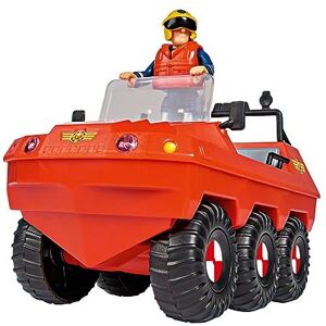 Simba Toys Sam el Bombero Anfibio Hydrus 109252576038, 3 años, 20 cm, 6 Ruedas motrices, con Personaje articulado de Sam Simba Toys Sam el Bombero Anfibio Hydrus 109252576038, 3 años, 20 cm, 6 Ruedas motrices, con Personaje articulado de Sam