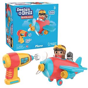 Educational Insights Learning Resources Avión con Figuras atornillables Bolt Buddies de Design & Drill, Set de Juegos con avión y Figura de piloto, Juguete de Ciencias y Stem, Regalo para niños de 3, 4, 5+ años Educational Insights Learning Resources Avión con Figuras atornillables Bolt Buddies de Design & Drill, Set de Juegos con avión y Figura de piloto, Juguete de Ciencias y Stem, Regalo para niños de 3, 4, 5+ años