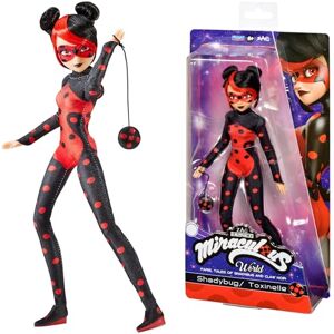BANDAI – Miraculous – Muñeca articulada Shadybug – Versión Alternativa Ladybug Dibujos Animados Miraculous World Paris – Licencia Oficial – Muñeca maniquí de 26 cm – Juguete Infantil de 4 años y + BANDAI – Miraculous – Muñeca articulada Shadybug – Versión Alternativa Ladybug Dibujos Animados Miraculous World Paris – Licencia Oficial – Muñeca maniquí de 26 cm – Juguete Infantil de 4 años y +