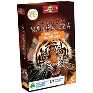 BIOVIVA Juego de Cartas Desafío de Animales - Diversión Educativa BIOVIVA Juego de Cartas Desafío de Animales - Diversión Educativa