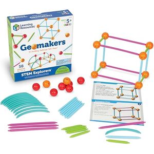 Learning Resources Juego de construcción Geomakers Stem Explorers Learning Resources Juego de construcción Geomakers Stem Explorers