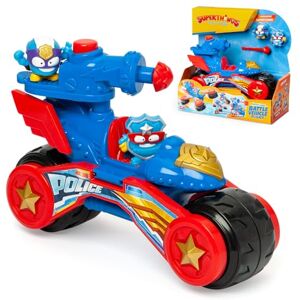 SUPERTHINGS RIVALS OF KABOOM SUPERTHINGS KAZOOM POWE –Battle Vehicle Police. Vehículo de batalla policía de los héroes de la Serie de TV “Superthings Kazoom Power”. Contiene 1 Battle Vehicle, 2 Superthings Exclusivos, 1 Proyectil SUPERTHINGS RIVALS OF KABOOM SUPERTHINGS KAZOOM POWE –Battle Vehicle Police. Vehículo de batalla policía de los héroes de la Serie de TV “Superthings Kazoom Power”. Contiene 1 Battle Vehicle, 2 Superthings Exclusivos, 1 Proyectil