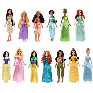 Mattel Disney Juguetes Princesas, 13 Muñecas Princesas a la Moda con Ropa y Accesorios Brillantes, Inspiradas en las Películas Disney , Mattel Disney Juguetes Princesas, 13 Muñecas Princesas a la Moda con Ropa y Accesorios Brillantes, Inspiradas en las Películas Disney ,