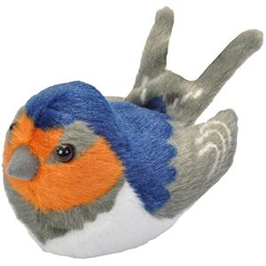 WILD REPUBLIC Aves, Golondrina con Sonidos Reales Peluche, 13-16 cm () WILD REPUBLIC Aves, Golondrina con Sonidos Reales Peluche, 13-16 cm ()
