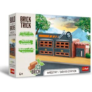 Brick Trick Trefl Taller/Service Station – Construye con Ladrillos, Bloques Eco de ladrillo Real, 150 Ladrillos, Reutilizables, para Aficionados a la construcción Brick Trick Trefl Taller/Service Station – Construye con Ladrillos, Bloques Eco de ladrillo Real, 150 Ladrillos, Reutilizables, para Aficionados a la construcción