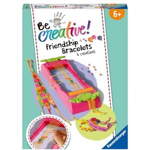 Ravensburger Be Creative Midi Kit Pulseras de la Amistad Manualidades Niña 6 Años o Más Regalos para Niñas de 6 Años Kit Pulseras para hacer Niña 6 Creaciones Ravensburger Be Creative Midi Kit Pulseras de la Amistad Manualidades Niña 6 Años o Más Regalos para Niñas de 6 Años Kit Pulseras para hacer Niña 6 Creaciones
