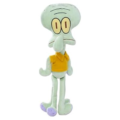Simba Peluche Calamardo Bob Esponja 35 cm Felpa Suave con Relleno Reciclado Licencia Oficial Desde los Primeros Meses Ideal para Coleccionar o Regalar () Simba Peluche Calamardo Bob Esponja 35 cm Felpa Suave con Relleno Reciclado Licencia Oficial Desde los Primeros Meses Ideal para Coleccionar o Regalar ()