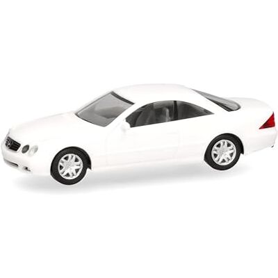 Herpa Miniatura del Coche Mercedes-Benz CL Coupé, Linea Bianco, Escala 1/87, maqueta de colección, modelismo, Modelo alemán, Figura plástico Herpa Miniatura del Coche Mercedes-Benz CL Coupé, Linea Bianco, Escala 1/87, maqueta de colección, modelismo, Modelo alemán, Figura plástico