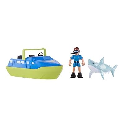 WILD REPUBLIC Green Guardians, Set de Juego de Tiburón, Figuras de Juguete, Juguetes Educativos, Ecológicos WILD REPUBLIC Green Guardians, Set de Juego de Tiburón, Figuras de Juguete, Juguetes Educativos, Ecológicos