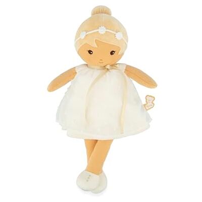 KALOO Tendresse Mi primera muñeca de tela Daphné Muñeca de trapo de 32 cm Vestido de organza con lunares Bonita caja de regalo Cinta personalizable Desde el nacimiento, K200021 KALOO Tendresse Mi primera muñeca de tela Daphné Muñeca de trapo de 32 cm Vestido de organza con lunares Bonita caja de regalo Cinta personalizable Desde el nacimiento, K200021